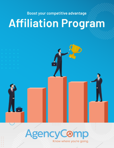 AgencyComp Affiliation Program brochure cover